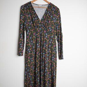 long colorful floral dress